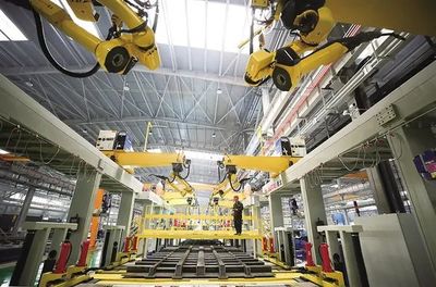 智能化生產線 中航蘭田裝備制造的新篇章